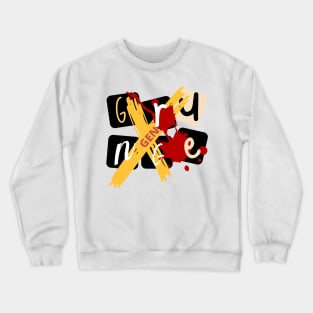 GRUNGE 80S  ROCK POP  MUSIC STYLE Crewneck Sweatshirt